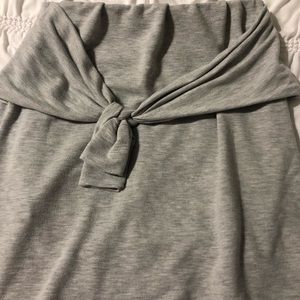 TARGET Front tie skirt
